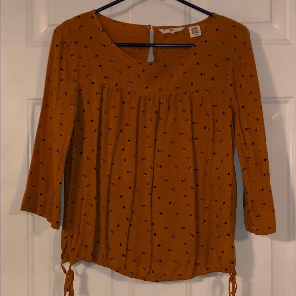 Levi’s - Mustard Yellow Blouse
